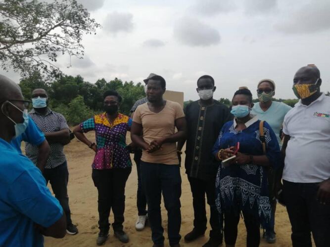 Tour guides on educational Tour