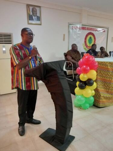 Out-gone chairman TOGAG Greater Accra chapter 
