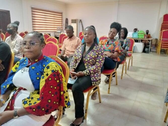 Handing over ceremony of  TOGAG Greater Accra Chapter