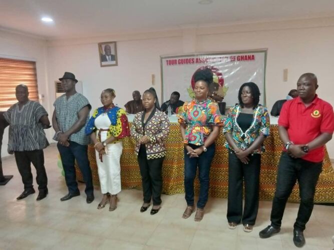 Newly elected Executive Greater Accra Chapter 